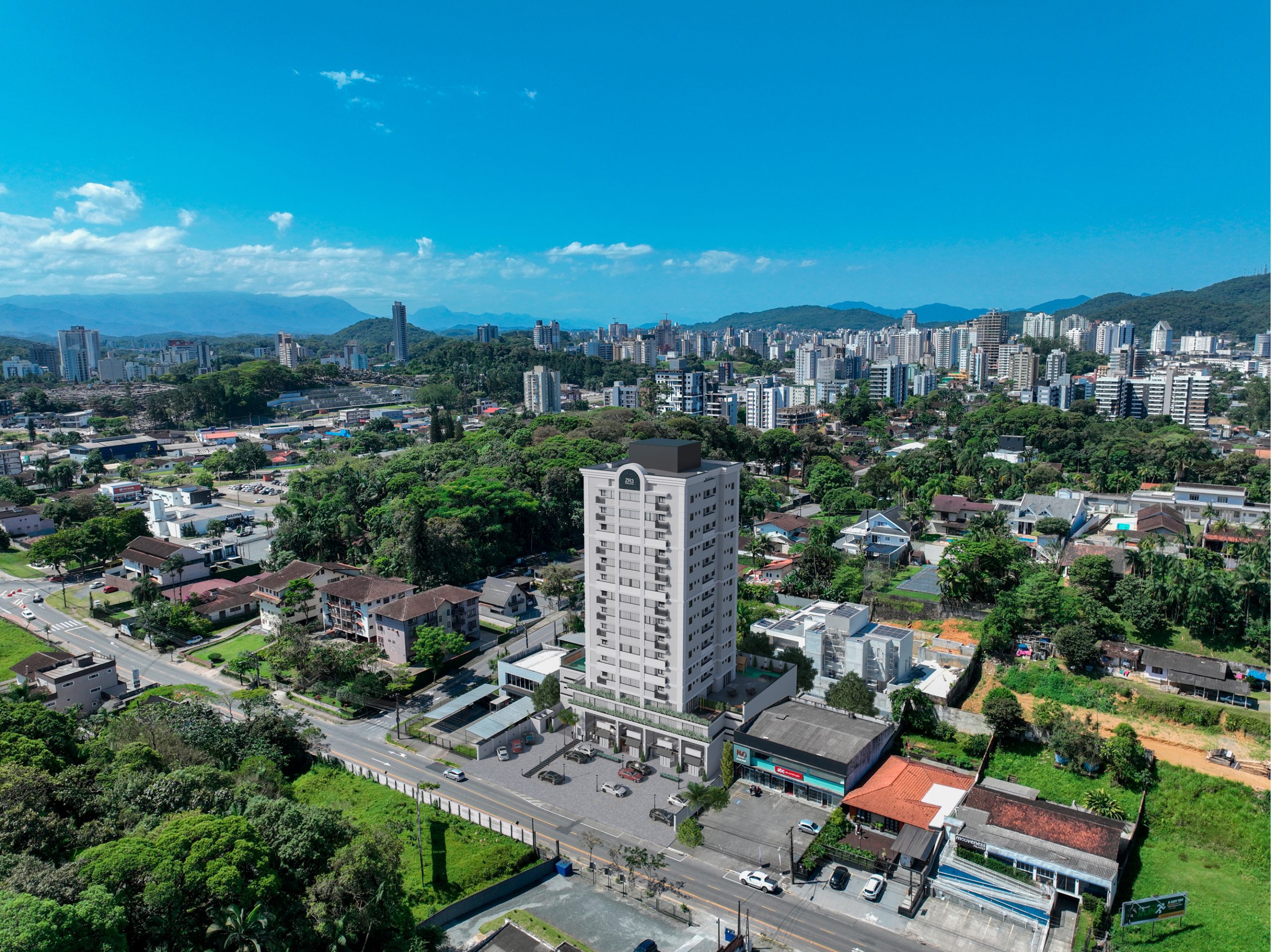 Artus Residencial apartamento -imovel-em-joinville- imagens site imovel novo jlle SC - fachada Artus Residencial bairro Anita Garibaldi