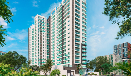 Residencial Cosmopolitan home club no centro de Joinville