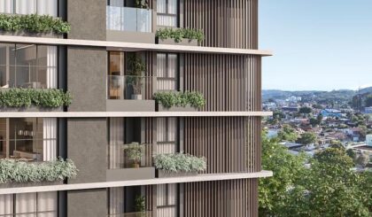 Fachada Wave Residence - apartamento no bairro Anita Garibaldi - Imóvel novo em JLLE SC 02