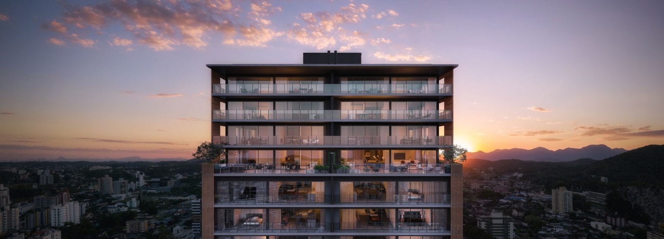Residencial Kaa Daxo - apartamento imóvel novo em Joinville - imagens site imovel novo jlle SC (7) (Médio) Residencial Kaá bairro Anita Garibaldi