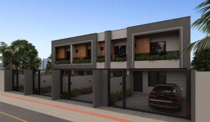 Residencial Pamela geminados no bairro Saguaçu