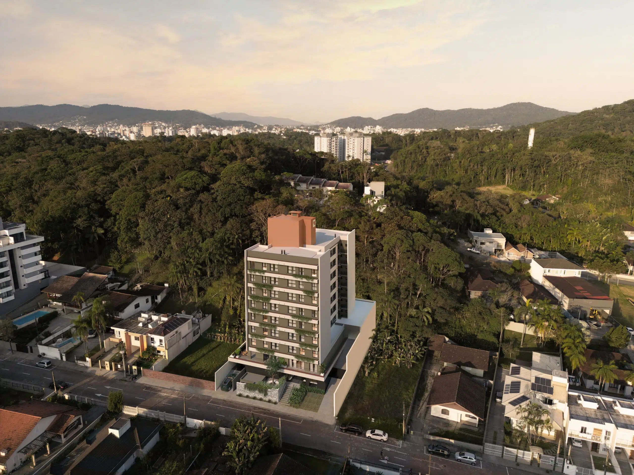 Fachada- Viplan Glória - Apartamento no Glóriai Joinville - Imóvel novo em joinville Viplan Glória apartamentos em Joinville