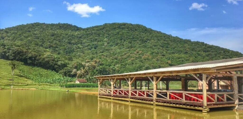 Imagens do Pesque e Pague Sítio 3 Lagoas - Passeios rurais em Joinville - guia jlle SC Pesque Pague Sítio 3 Lagoas - Estrada do Salto 2 Vila Nova, Joinville, SC