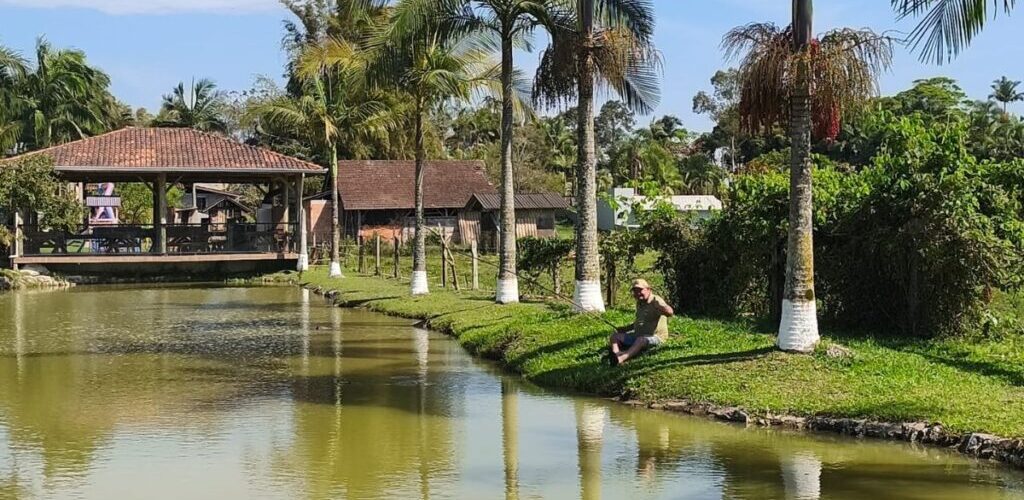 Imagens do Restaurante e Pesque e Pague Paranaguamirim - Passeios rurais em Joinville - guia jlle SC 0001 Pesque e Pague Paranaguamirim - pesque pague em Joinville