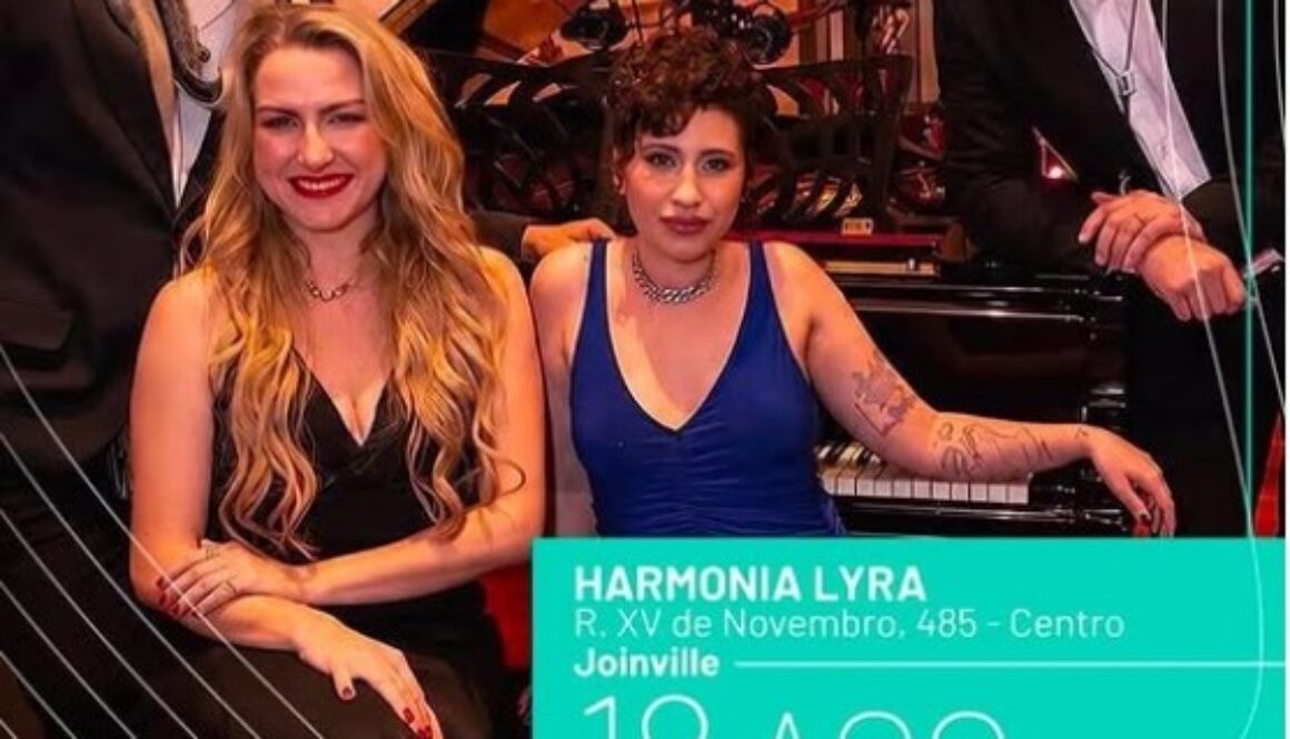 Divas do Jazz na Harmonia Lyra Joinville - 18 de agosto de 2026