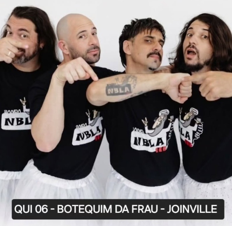 08 06 2026 Botequim da Frau - Banda N Bla música ao vivo em Joinville