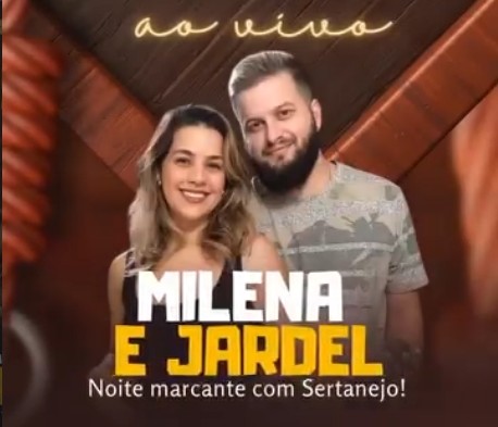 3 08 07 2026 – Milena e Jardel 21h - Casa Amarela GastroBar música ao vivo em Joinville