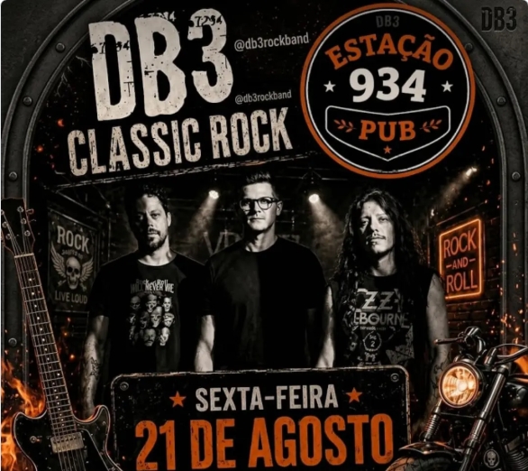 08 21 Estação 934 - DB3 Rock - música ao vivo em Joinville