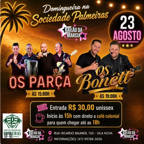 08 23 Domingueira na Sociedade Palmeiras Joinville