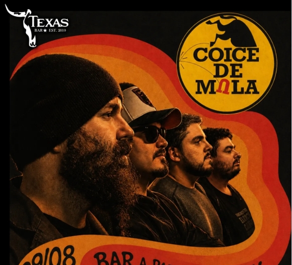 08 29 Coice de Mula no Texas Bar Joinville - música ao vivo em Joinville