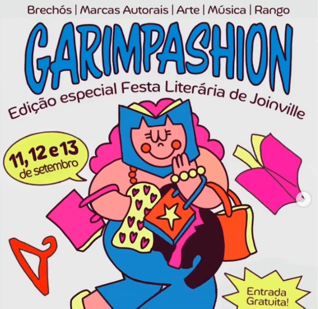 09 11 GARIMPASHION NA FLIJ Festa Literária de Joinville 2026