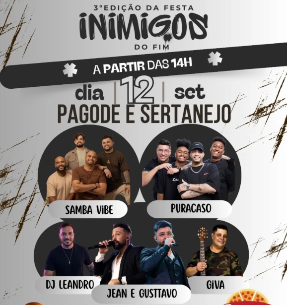 09 12 3a Edição Festa Inimigos do Fim