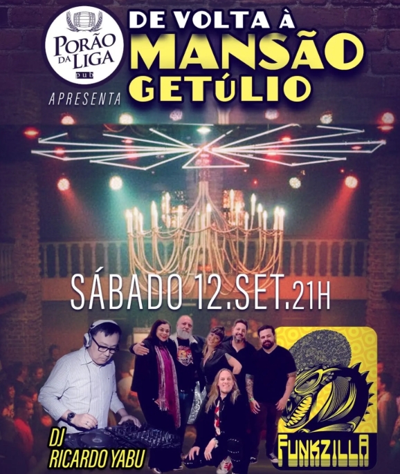 09 12 De Volta a Mansão Getúlio - Porão da Liga Joinville