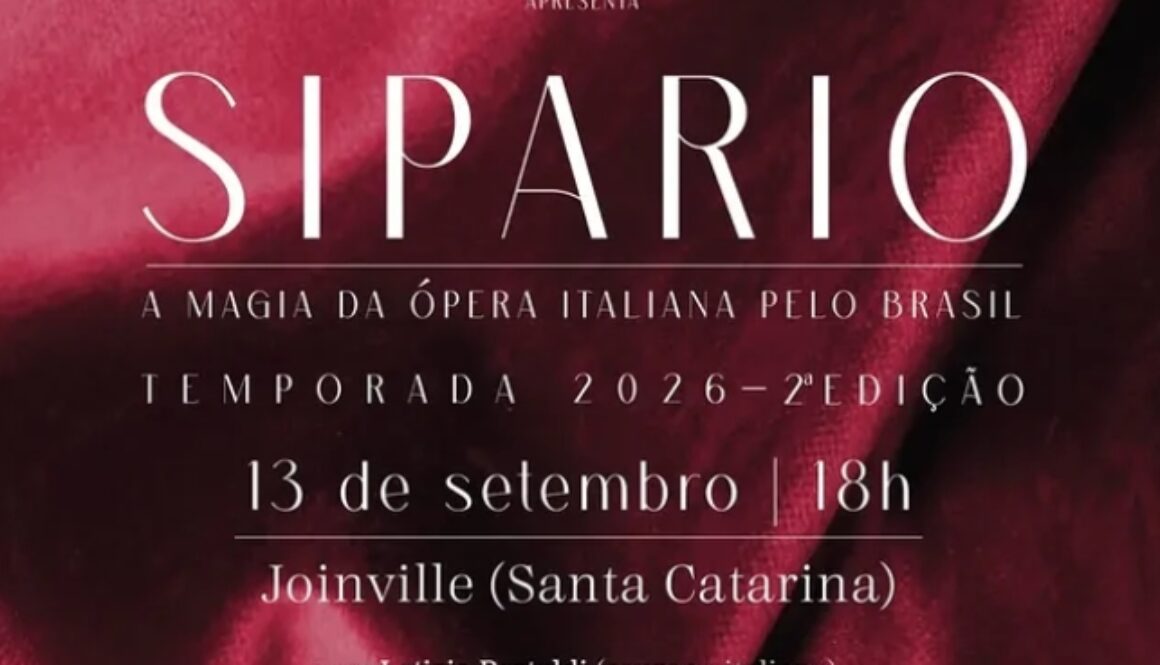 09 13 Sipario Opera Italiana em Joinville