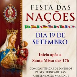 Eventos em Joinville 12 09 19 Festa das Nações Arautos do Evangelho Joinville