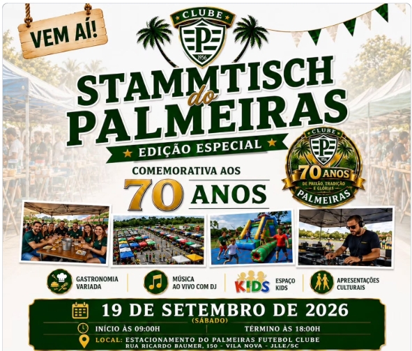 09 19 stammstich do Palmeiras Joinville