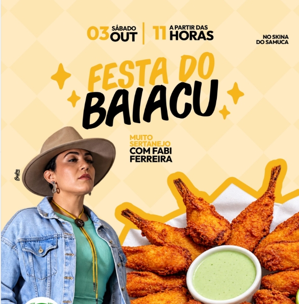 10 03 Babi Ferreira na Festa do Baiacu Skina do Samuca - música ao vivo em Joinville