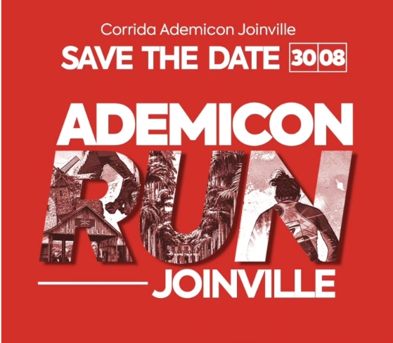 Ademicon Run 2026 - corridas de rua em Joinville