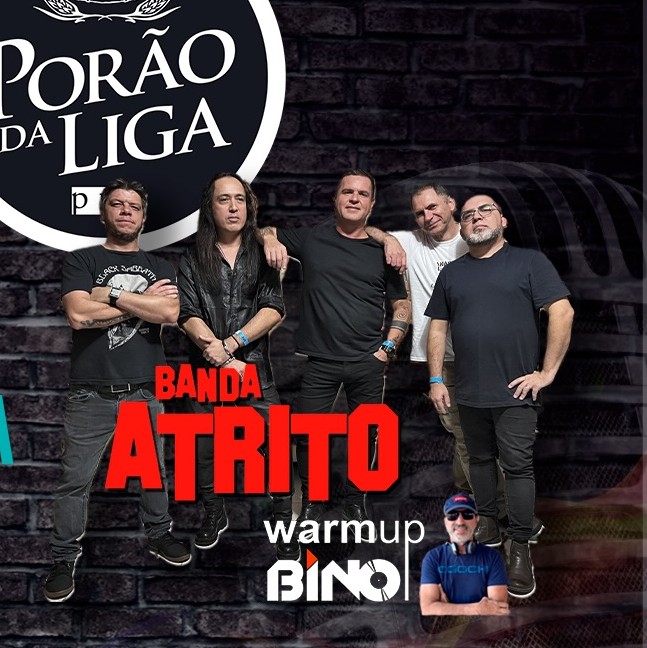 Banda Atrito e DJ Bino no Porão da Liga Joinville