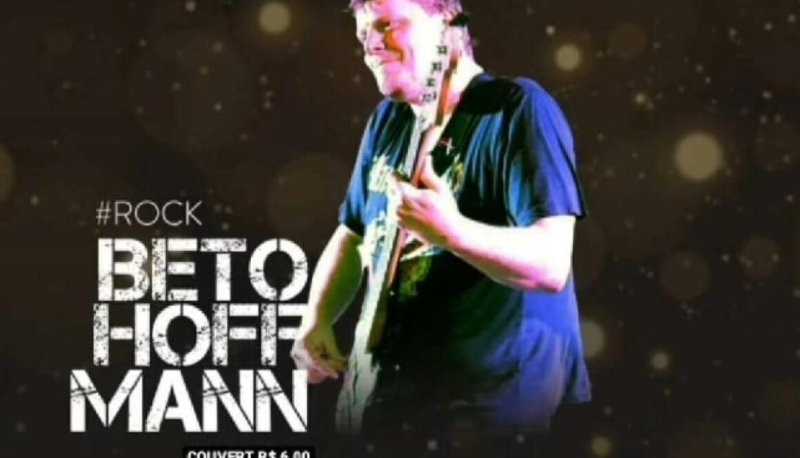 Beto Hoffmann cantor rock em Joinville