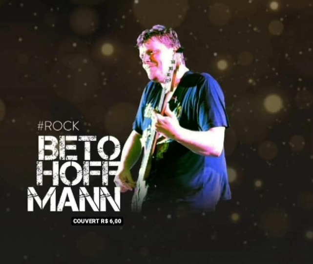 Beto Hoffmann cantor rock em Joinville