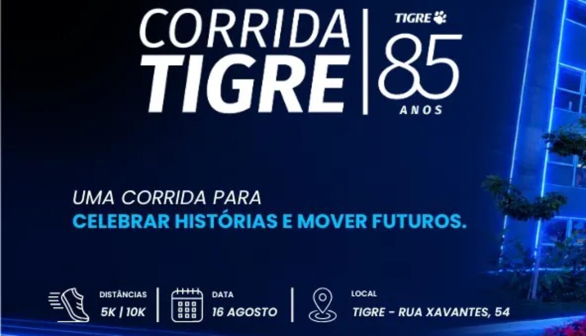 Corrida Tigre 85 anos - corridas de rua em Joinville