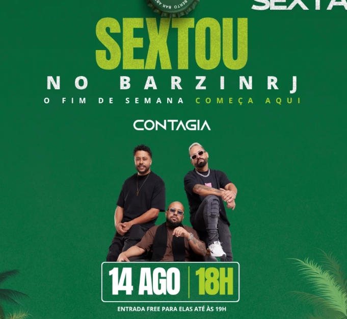 Grupo Contagia no Barzin RJ em Joinville 14082026