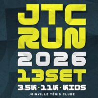 Guia de Joinville 26 JTC Run 2026 - Joinville Tênis Clube - Corridas de Rua em Joinville