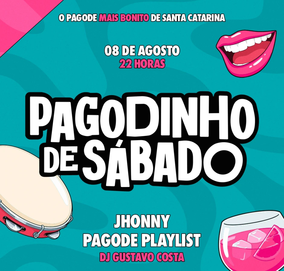 Pagodinho de Sábado Joinville 08082026