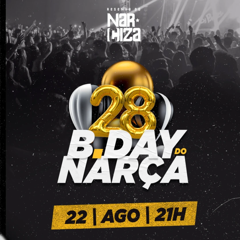 RESENHA DO NARCIZA em Joinville - BDAY DO NARÇA 22082026