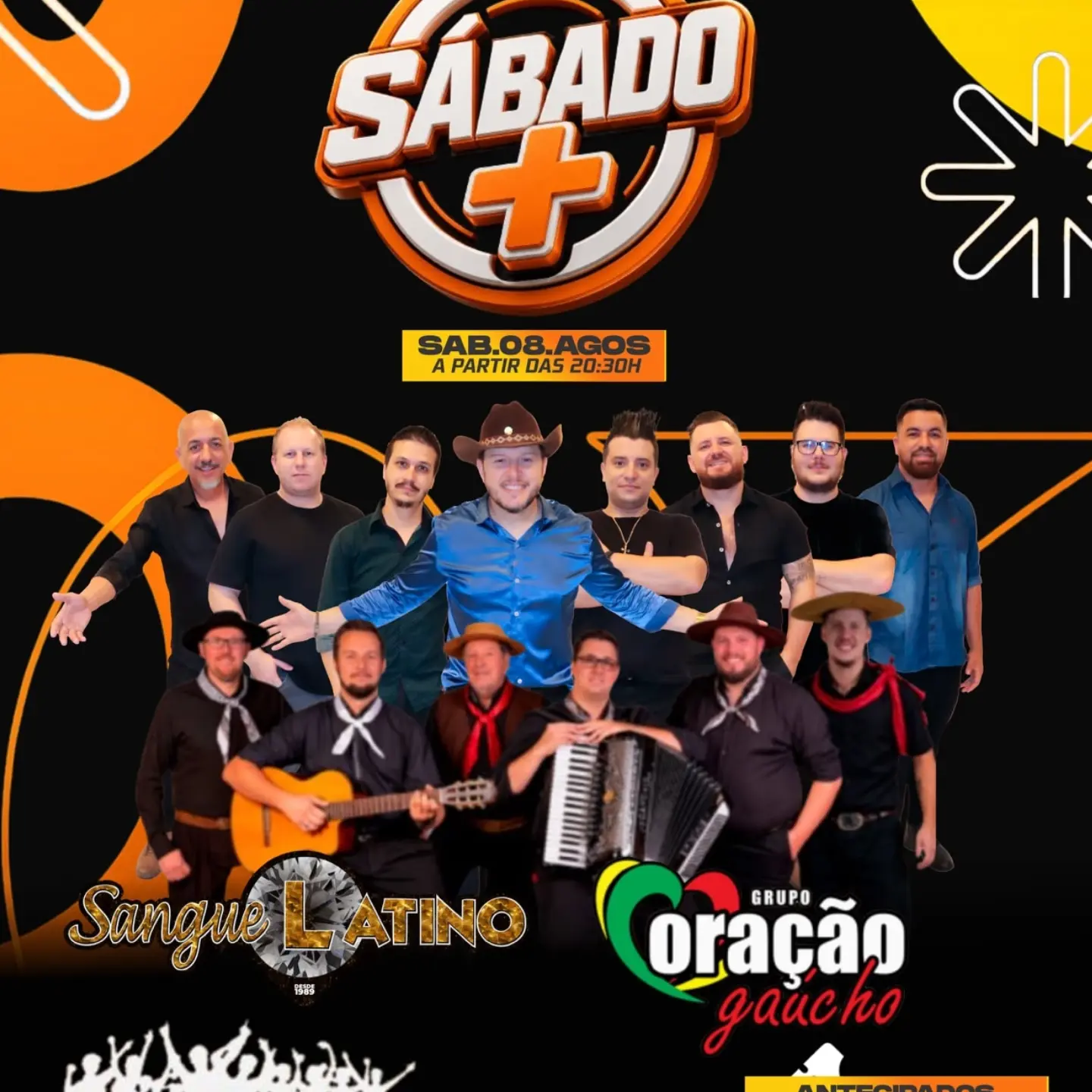 Sábado Mais - Bailão Gaúcho na Sociedade Palmeiras Joinville