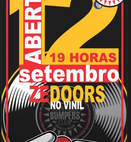 1 09 12 DJ ZéDoors no Joinville Bumpers Club