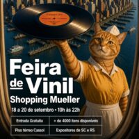 09 18 Feira de Vinil no Shopping Mueller