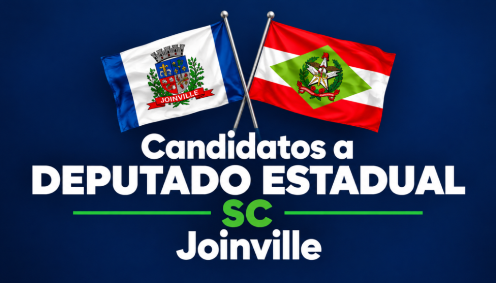 Lista com os Candidatos a Deputado Estadual Joinville SC