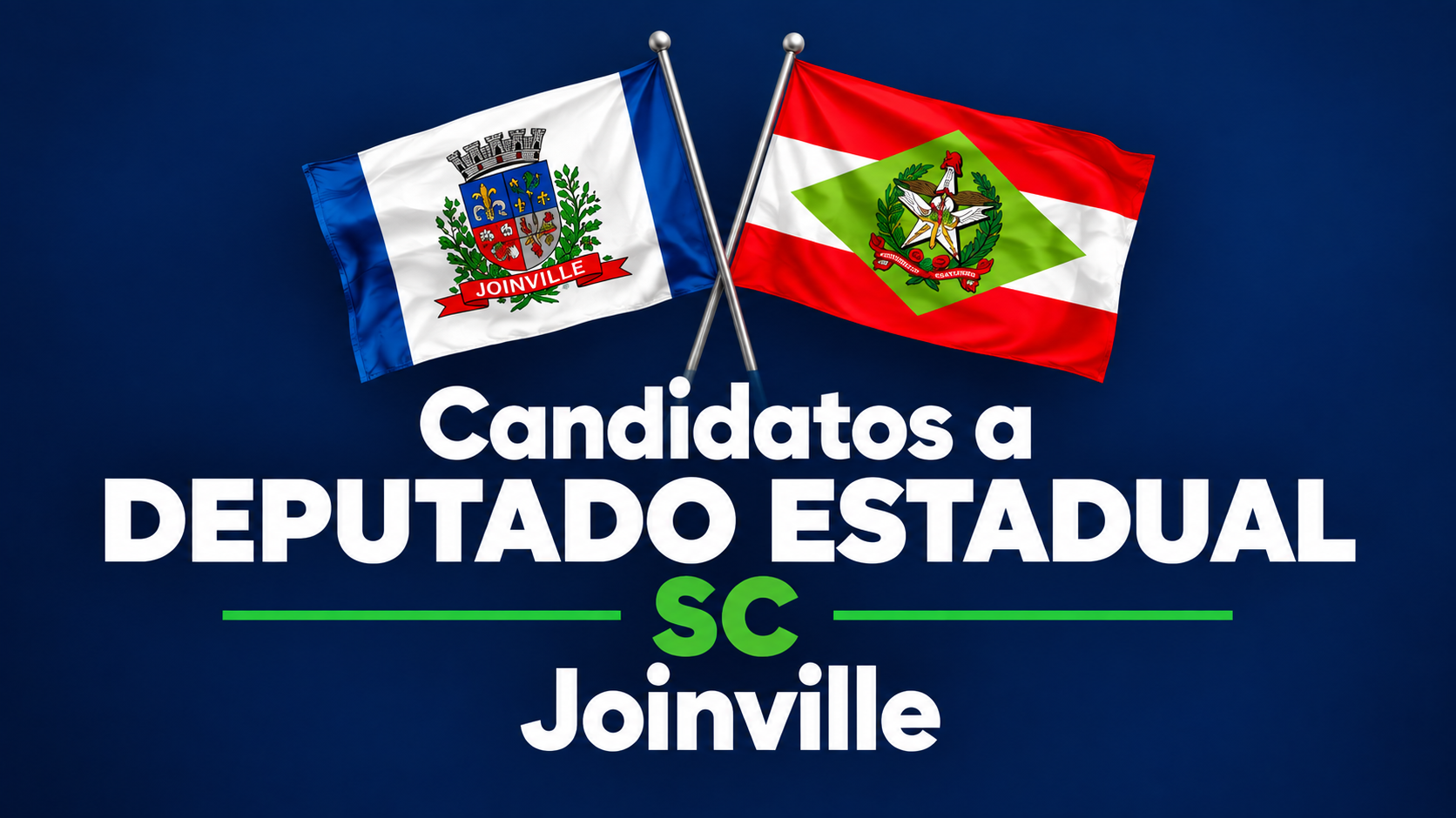 Lista com os Candidatos a Deputado Estadual Joinville SC