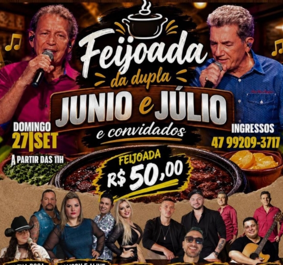 Feijoada Junio e Julio 27092026