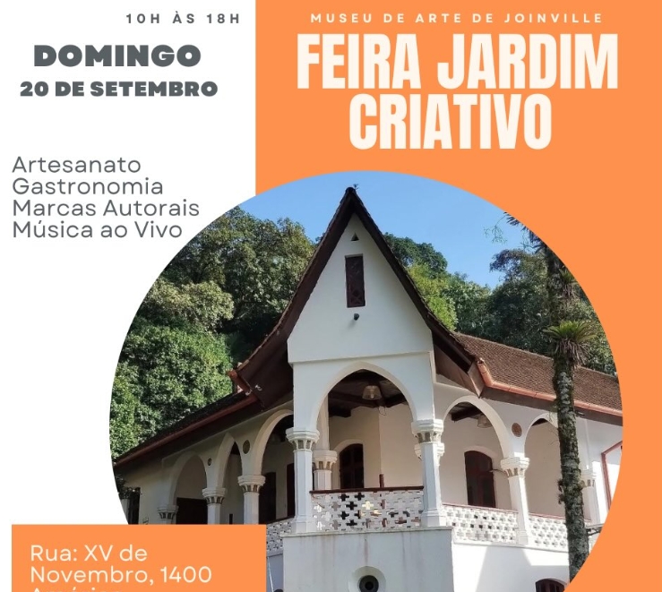 Feira Jardim Criativo no MAL Museu de Arte de Joinville 20092026