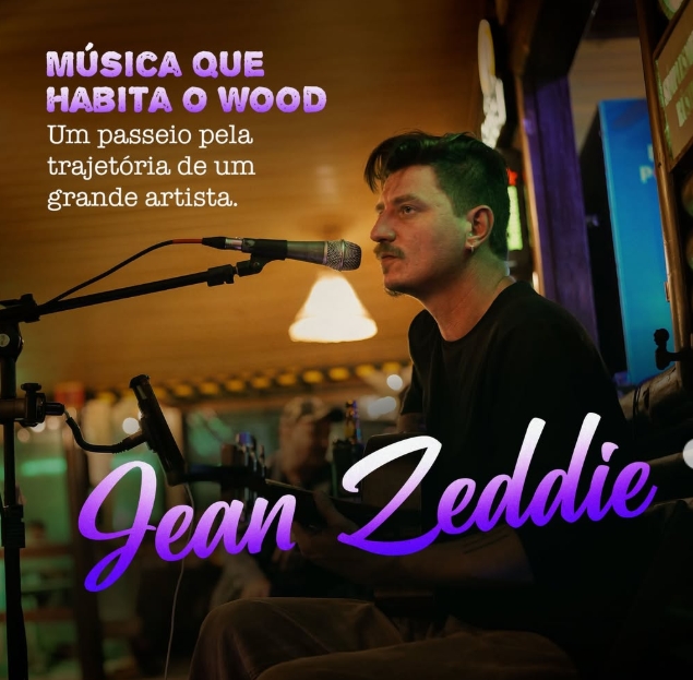 Jean Zeddie no Wood Bar - música ao vivo em Joinville