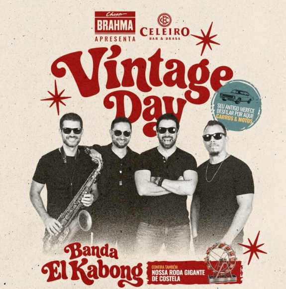 Vintage Day com El Kabong no Celeiro 27092026