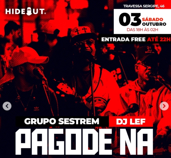 1 10 03 Pagode na Travessa Hideout Joinville