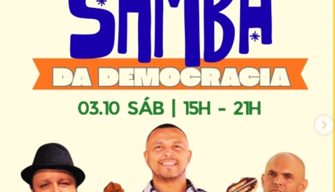 Samba da Democracia no Literarium