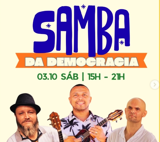 10 03 Samba da Democracia Literarium Cafe