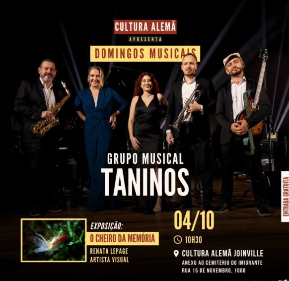 10 04 Grupo Musical Taninos Domingos Musicais Museu Cemitério do Imigrante