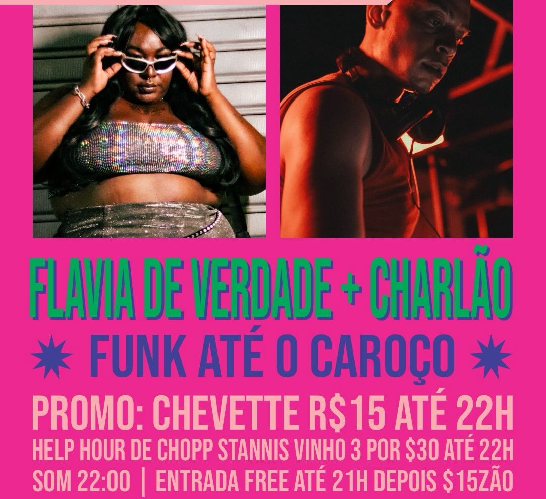 Flavia de Verdade mais Charlão Funk até o caroço no Rufino Joinville - Domingo 11102026