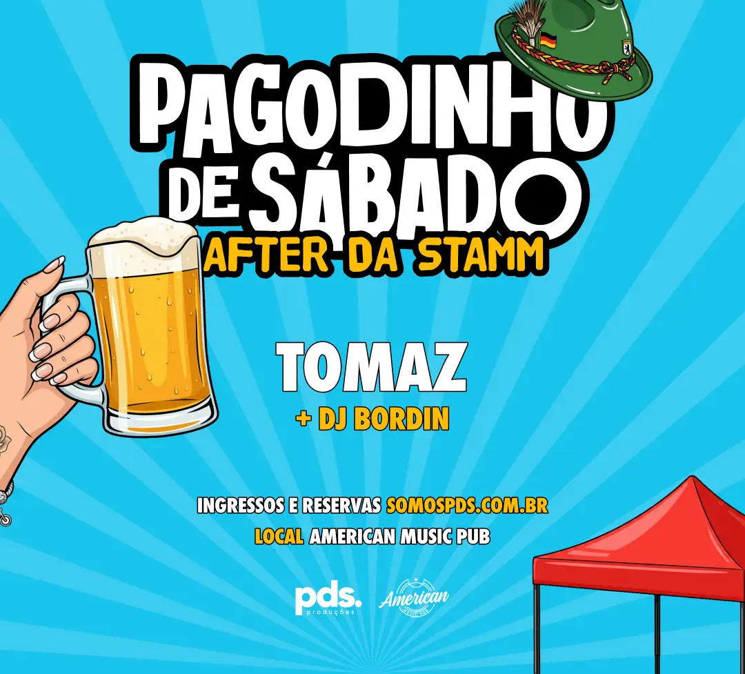 Pagodinho de Sábado Joinville After da Stam - Joinville 17102026