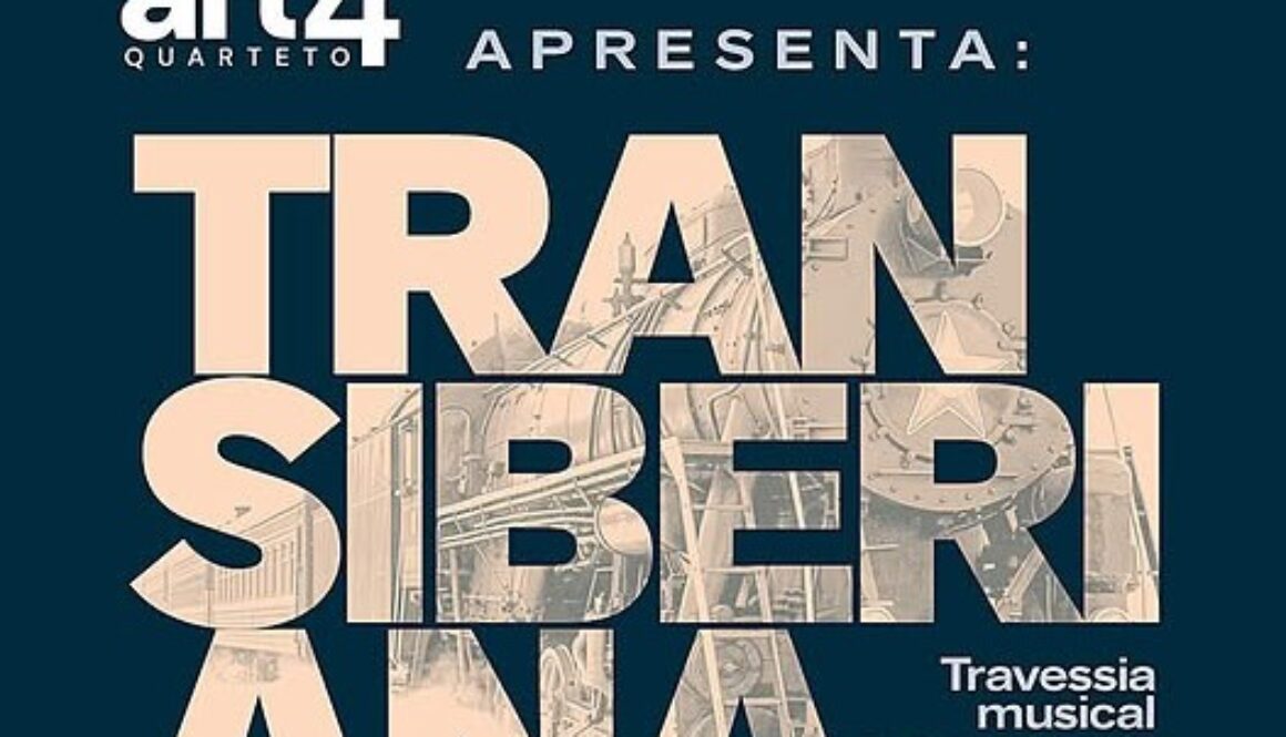 Quarteto Art4 - Concerto em Joinville Transiberiana 30102026